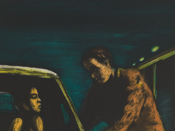 7-Eleven, Jane Dickson (American, born Chicago, Illinois, 1952), Colored carborundum etching and aquatint