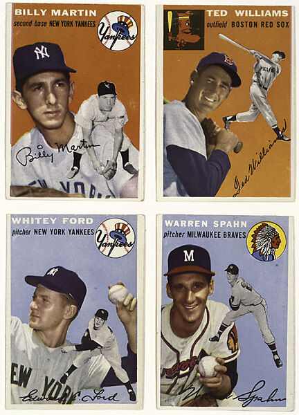Red Number on Green Stitch Ball, Issued by Topps Chewing Gum Company (American, Brooklyn), Commercial black and white photographs and color lithographs
