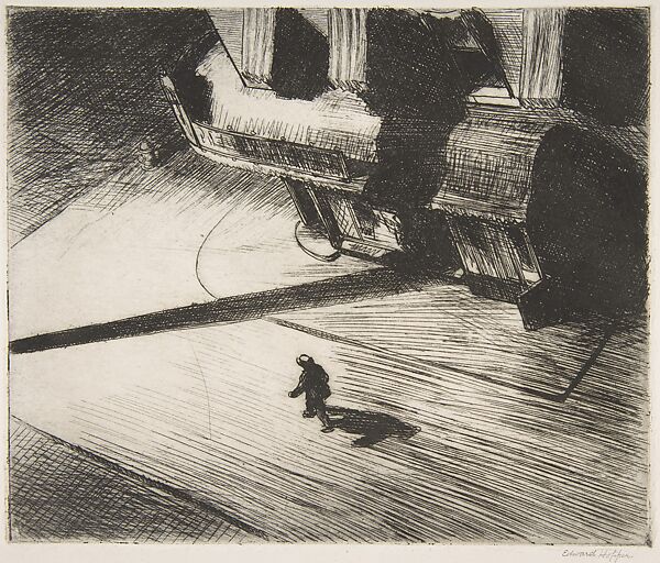 Edward Hopper - Night Shadows - The Metropolitan Museum of Art