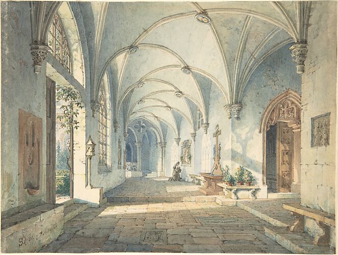 Cloisters in a Nunnery