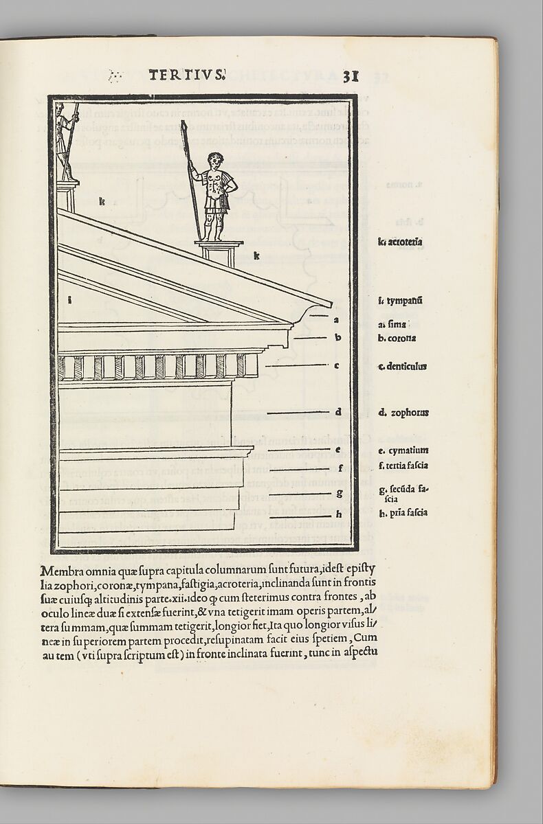 M. Vitruvius per Iocundum solito castigatior factus cum figuris et tabula ut iam legi et intelligi possit, Marcus Pollio Vitruvius (Roman, active late 1st century BCE), Printed book with woodcut illustrations 