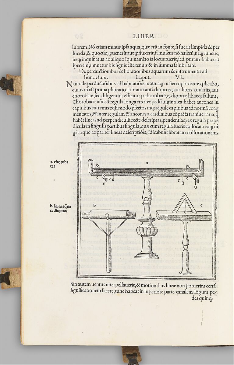 M. Vitruvius per Iocundum solito castigatior factus cum figuris et tabula ut iam legi et intelligi possit, Marcus Pollio Vitruvius (Roman, active late 1st century BCE), Printed book with woodcut illustrations