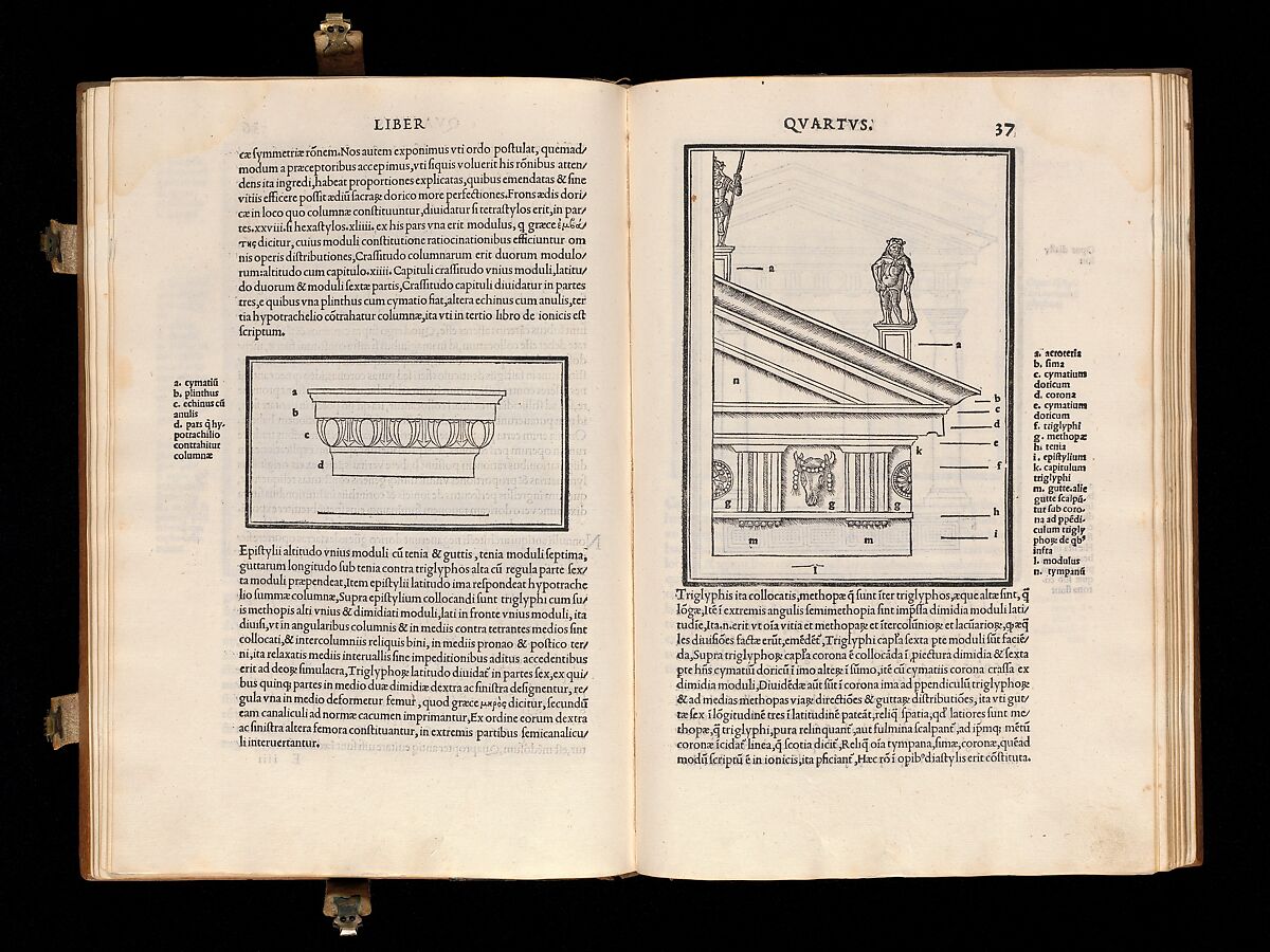 M. Vitruvius per Iocundum solito castigatior factus cum figuris et tabula ut iam legi et intelligi possit, Marcus Pollio Vitruvius (Roman, active late 1st century BCE), Printed book with woodcut illustrations