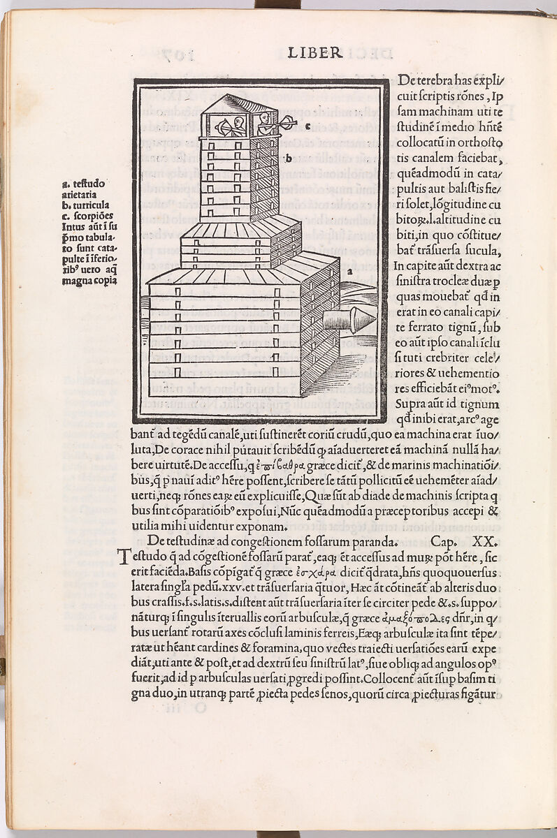 M. Vitruvius per Iocundum solito castigatior factus cum figuris et tabula ut iam legi et intelligi possit, Marcus Pollio Vitruvius (Roman, active late 1st century BCE), Printed book with woodcut illustrations