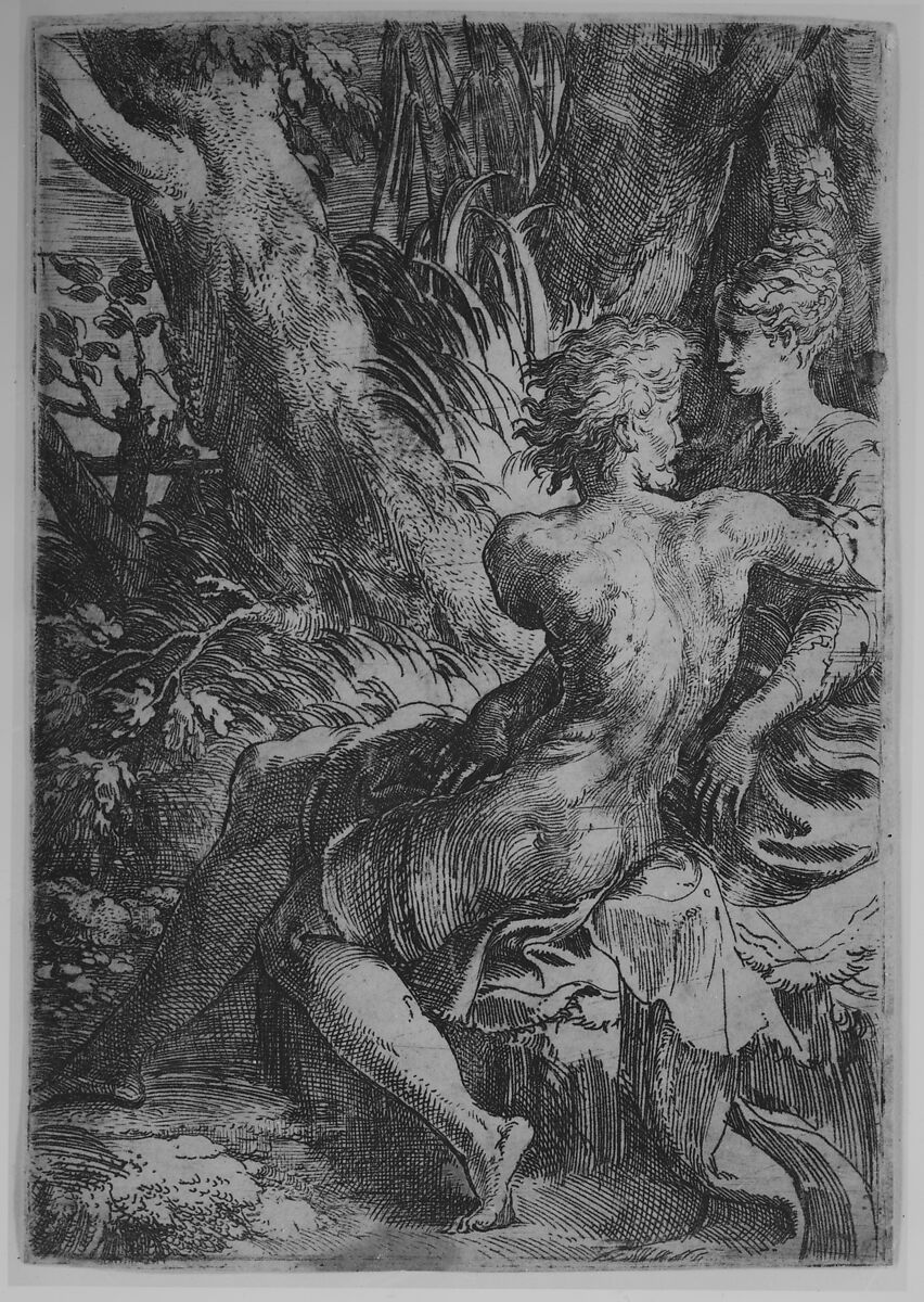 Scrapbook containing Italian etchings of the XVIth and XVIIth centuries