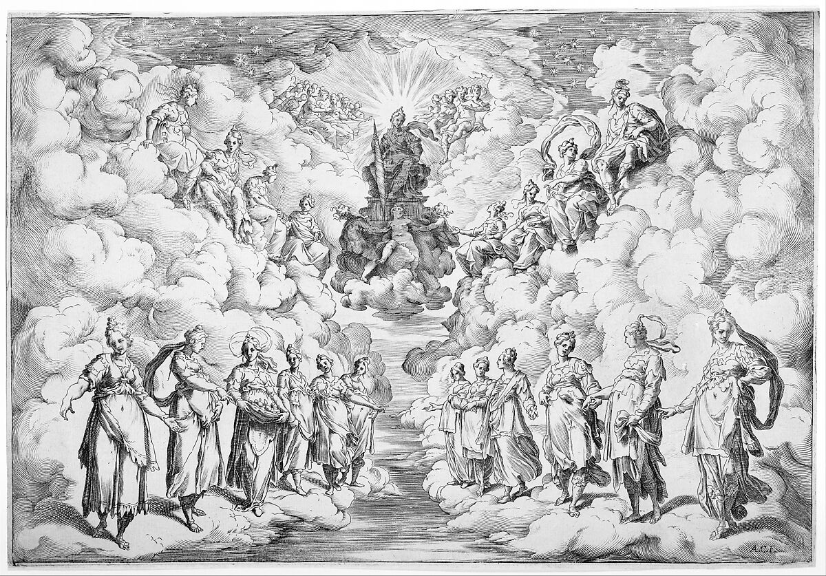 Scrapbook Containing Italian Etchings of the 17th and 18th Centuries, Etching