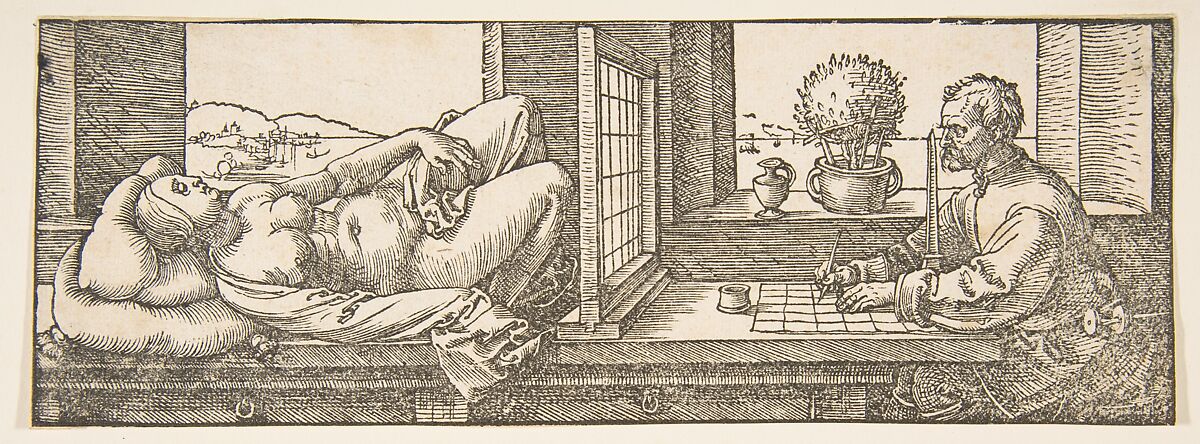 Albrecht Dürer | Draughtsman Making a Perspective Drawing ...