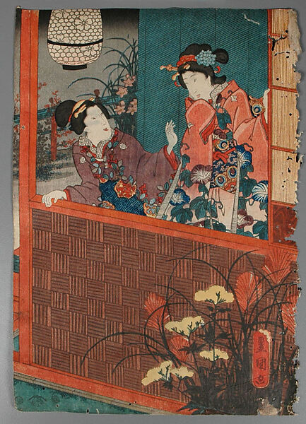 Album of Prints by Various Artists, Twenty-eight prints by Utagawa Kuniyoshi (Japanese, 1797–1861), Album of 58 woodblock prints; ink and color on paper, Japan