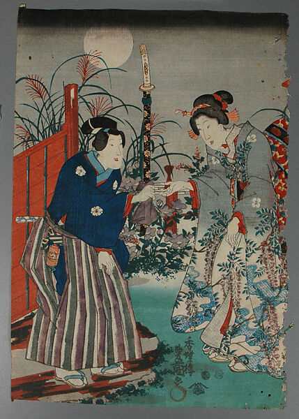 Album of Prints by Various Artists, Twenty-eight prints by Utagawa Kuniyoshi (Japanese, 1797–1861), Album of 58 woodblock prints; ink and color on paper, Japan