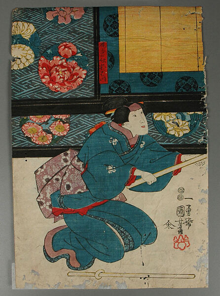 Album of Prints by Various Artists, Twenty-eight prints by Utagawa Kuniyoshi (Japanese, 1797–1861), Album of 58 woodblock prints; ink and color on paper, Japan