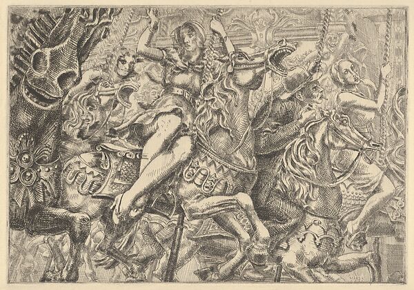 Merry-Go Round, Reginald Marsh (American, Paris 1898–1954 Dorset, Vermont), Etching 