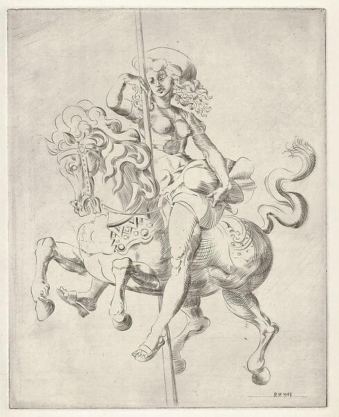 Merry-Go-Round, Reginald Marsh (American (born France), Paris 1898–1954 Dorset, Vermont), Engraving 