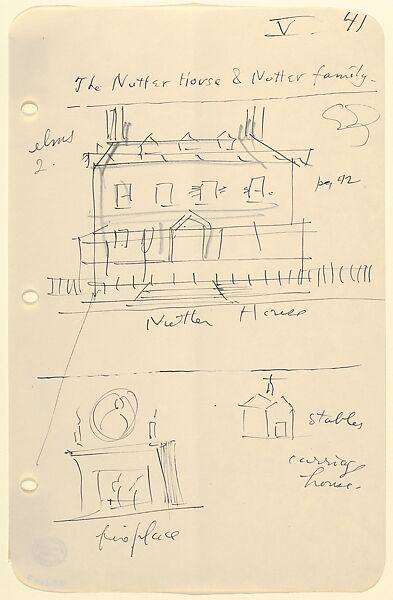 Sketches for The Story of a Bad Boy, Reginald Marsh (American (born France), Paris 1898–1954 Dorset, Vermont), Pen and black ink