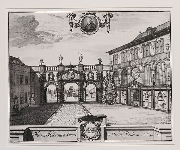 View of the Garden of the Rubenshuis, Antwerp