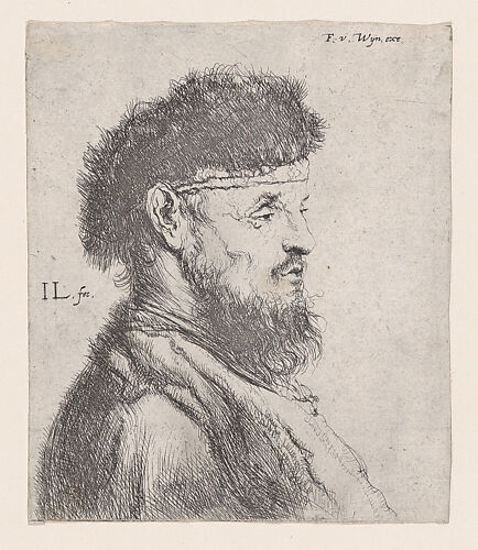 Bust of a Man with a Fur Cap