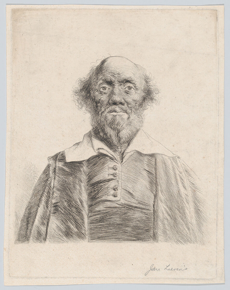 Portrait of Robert South, Jan Lievens (Dutch, Leiden 1607–1674 Amsterdam), Etching; between first and second state 