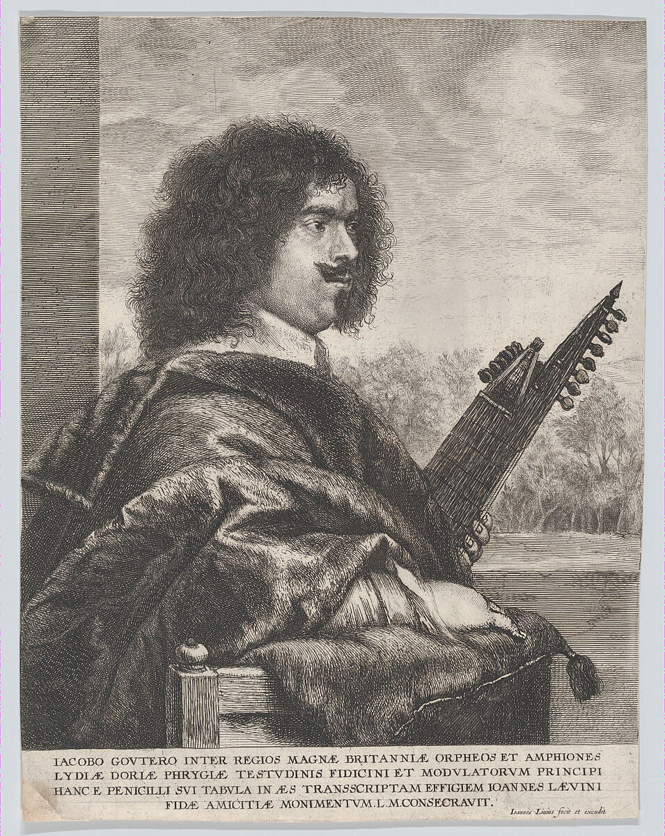 Jacques Gaultier, Jan Lievens (Dutch, Leiden 1607–1674 Amsterdam), Etching; third state 