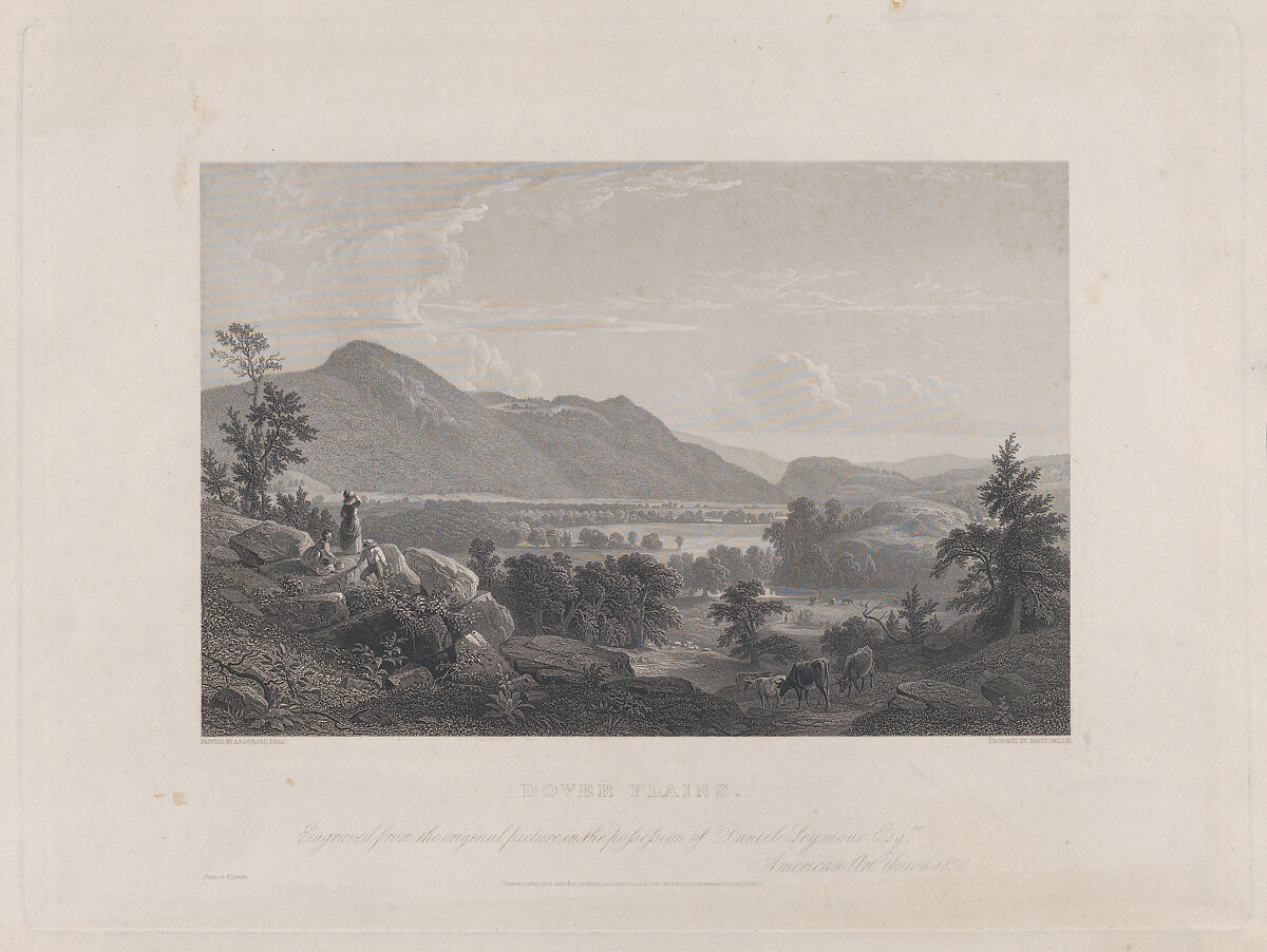 Dover Plains, James Smillie (American, Edinburgh 1807–1885 Poughkeepsie, New York), Etching and engraving on steel