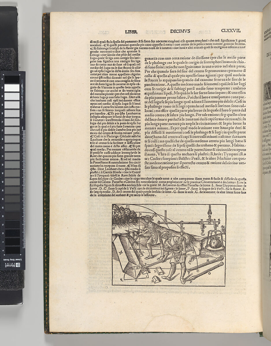 Di Lucio Vitruvio Pollione De architectura Libri Dece traducti de latino in vulgare affigurati: commentati: & con mirando ordine insigniti, Marcus Pollio Vitruvius (Roman, active late 1st century BCE), Printed book with woodcut illustrations 