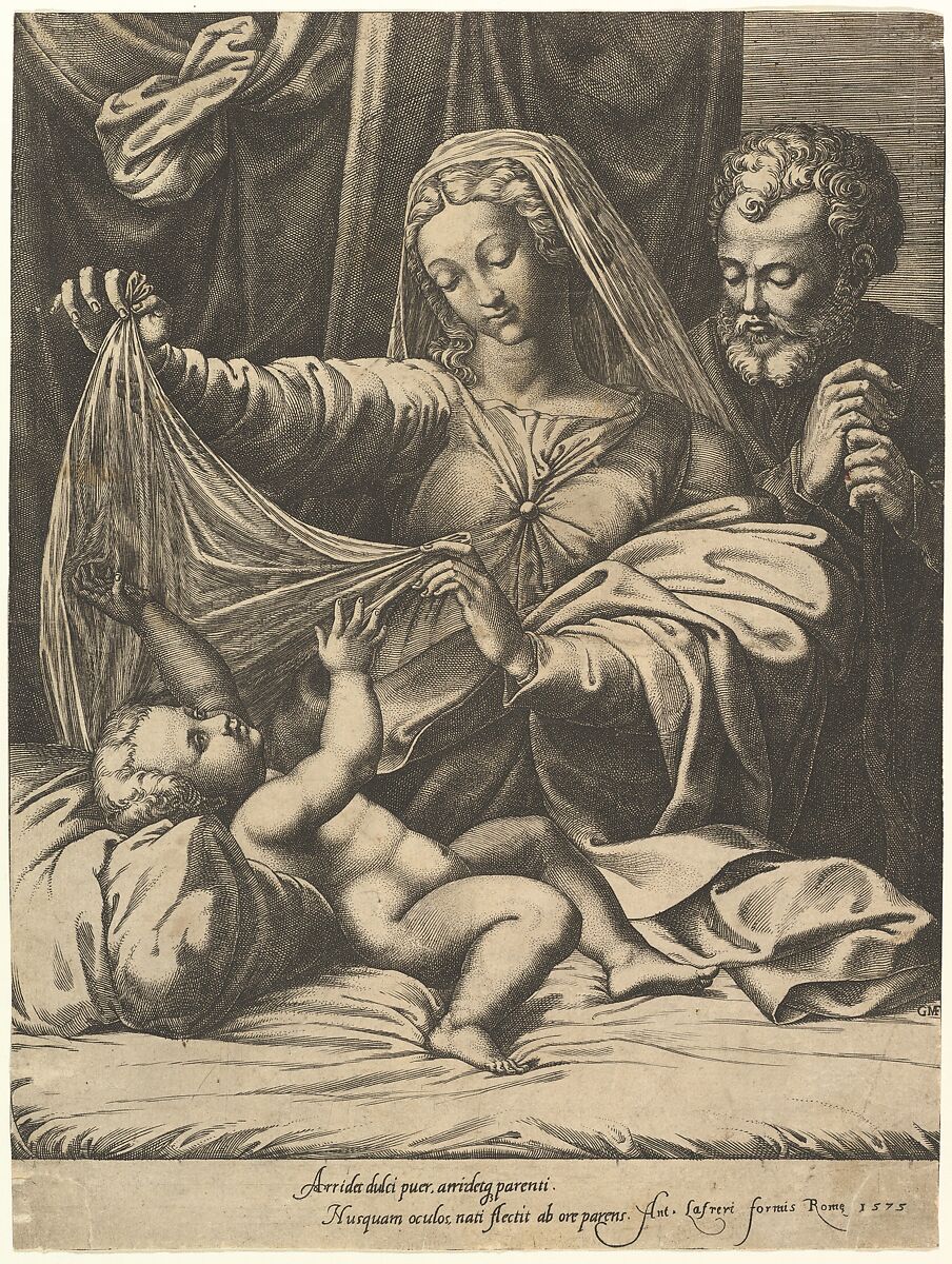 The Madonna of Loreto, Giorgio Ghisi (Italian, Mantua ca. 1520–1582 Mantua), Engraving 