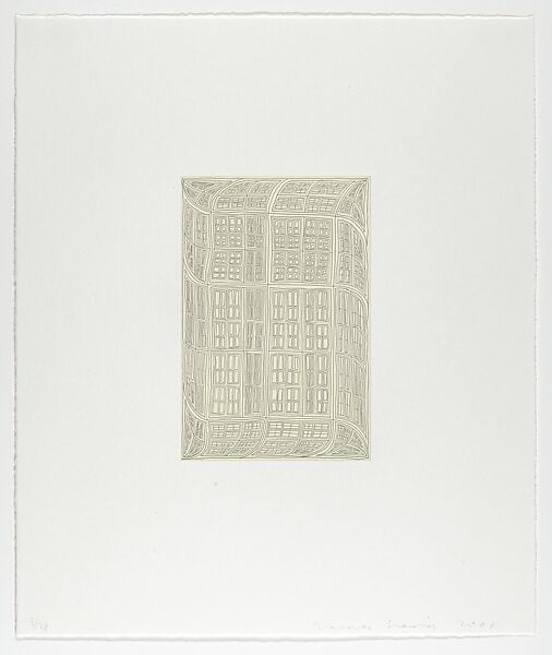 nine prints, James Siena (American, born Oceanside, California, 1957), Etching and engraving