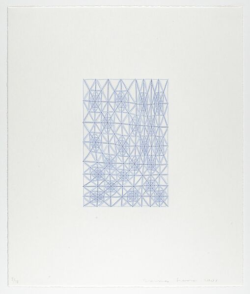 nine prints, James Siena (American, born Oceanside, California, 1957), Etching and engraving