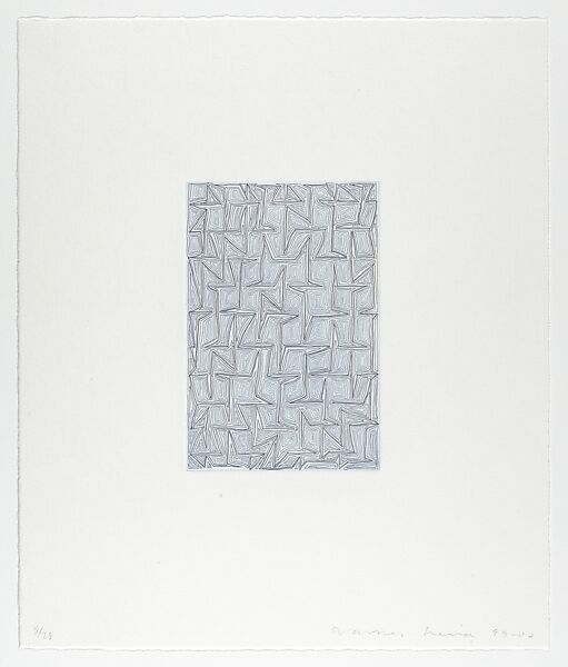 nine prints, James Siena (American, born Oceanside, California, 1957), Etching and engraving