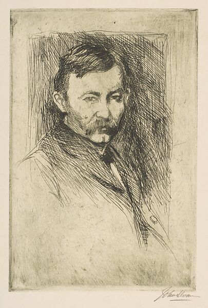 Robert Henri, John Sloan (American, Lock Haven, Pennsylvania 1871–1951 Hanover, New Hampshire), Etching 