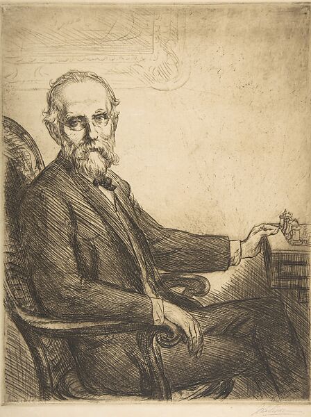 Isaac L. Rice, Esq., John Sloan (American, Lock Haven, Pennsylvania 1871–1951 Hanover, New Hampshire), Etching 