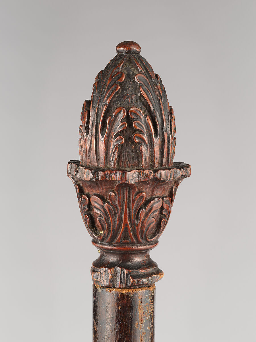 Firescreen, Thomas Affleck (1740–1795), Mahogany, walnut, brass, American