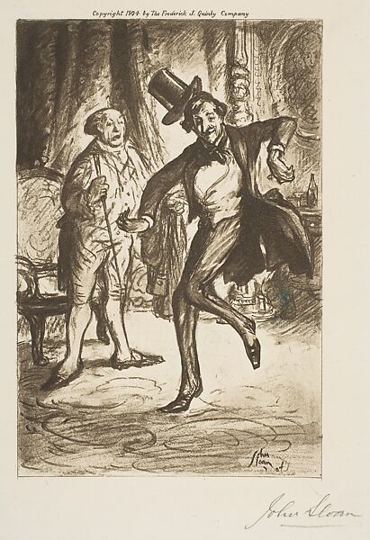 The Count Trys Elixir of Life, John Sloan (American, Lock Haven, Pennsylvania 1871–1951 Hanover, New Hampshire), Photogravure 
