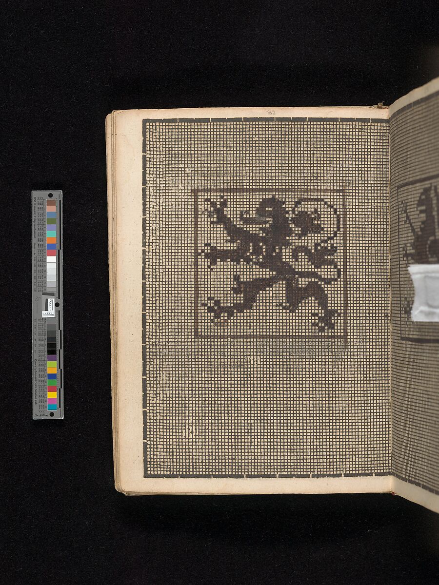 Manuscript album of designs for lace and embroidery, Anonymous, German, 16th century, Woodcut, ms