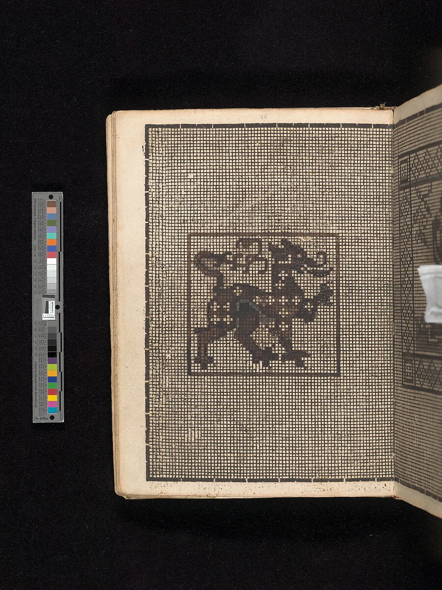 Manuscript album of designs for lace and embroidery, Anonymous, German, 16th century, Woodcut, ms