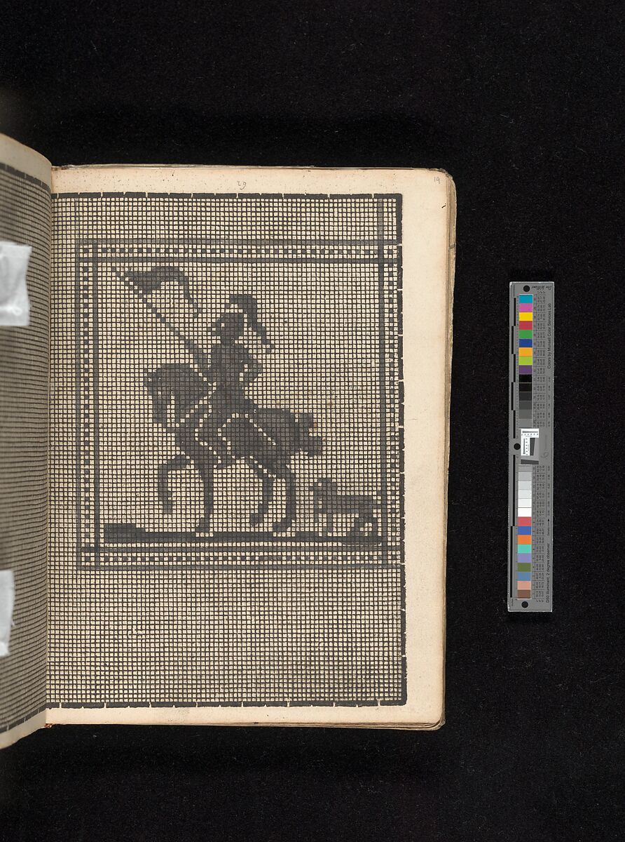 Manuscript album of designs for lace and embroidery, Anonymous, German, 16th century, Woodcut, ms