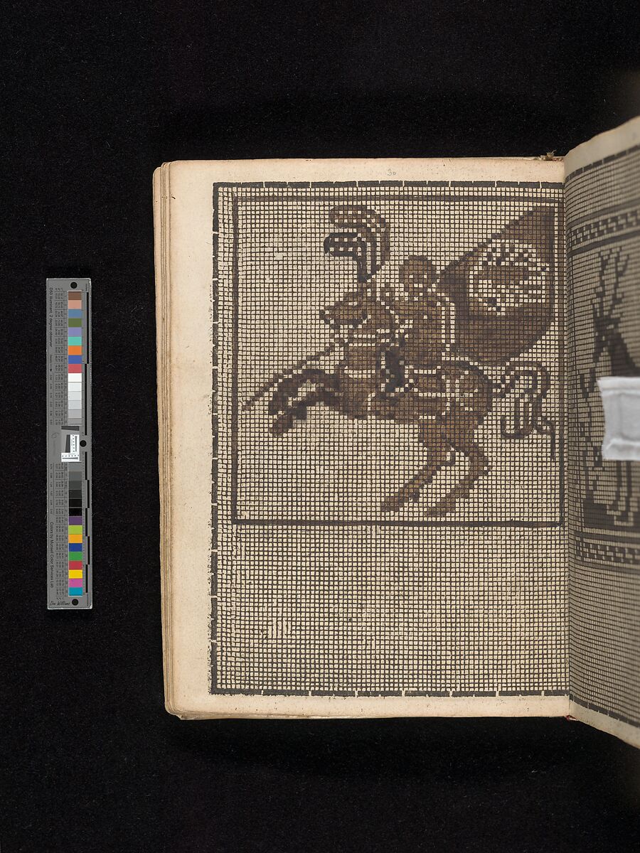 Manuscript album of designs for lace and embroidery, Anonymous, German, 16th century, Woodcut, ms