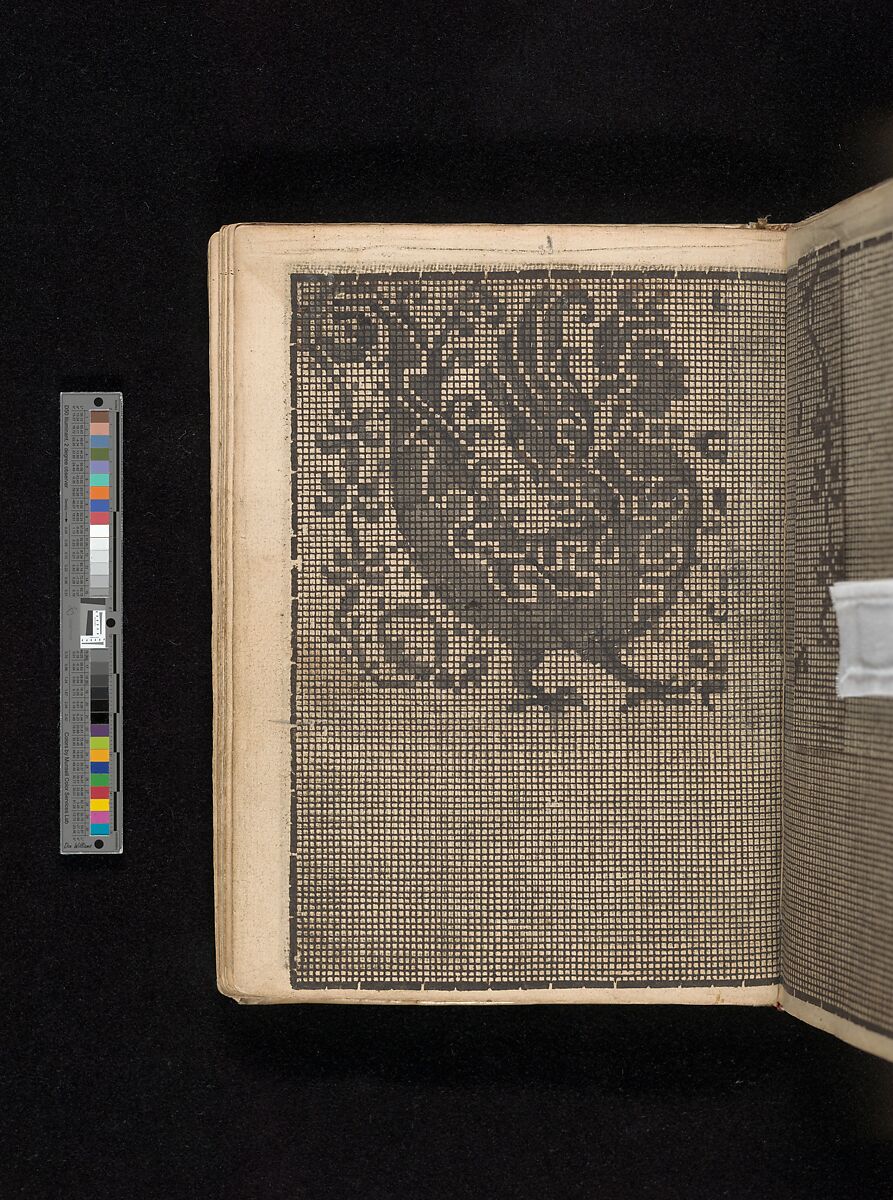 Manuscript album of designs for lace and embroidery, Anonymous, German, 16th century, Woodcut, ms