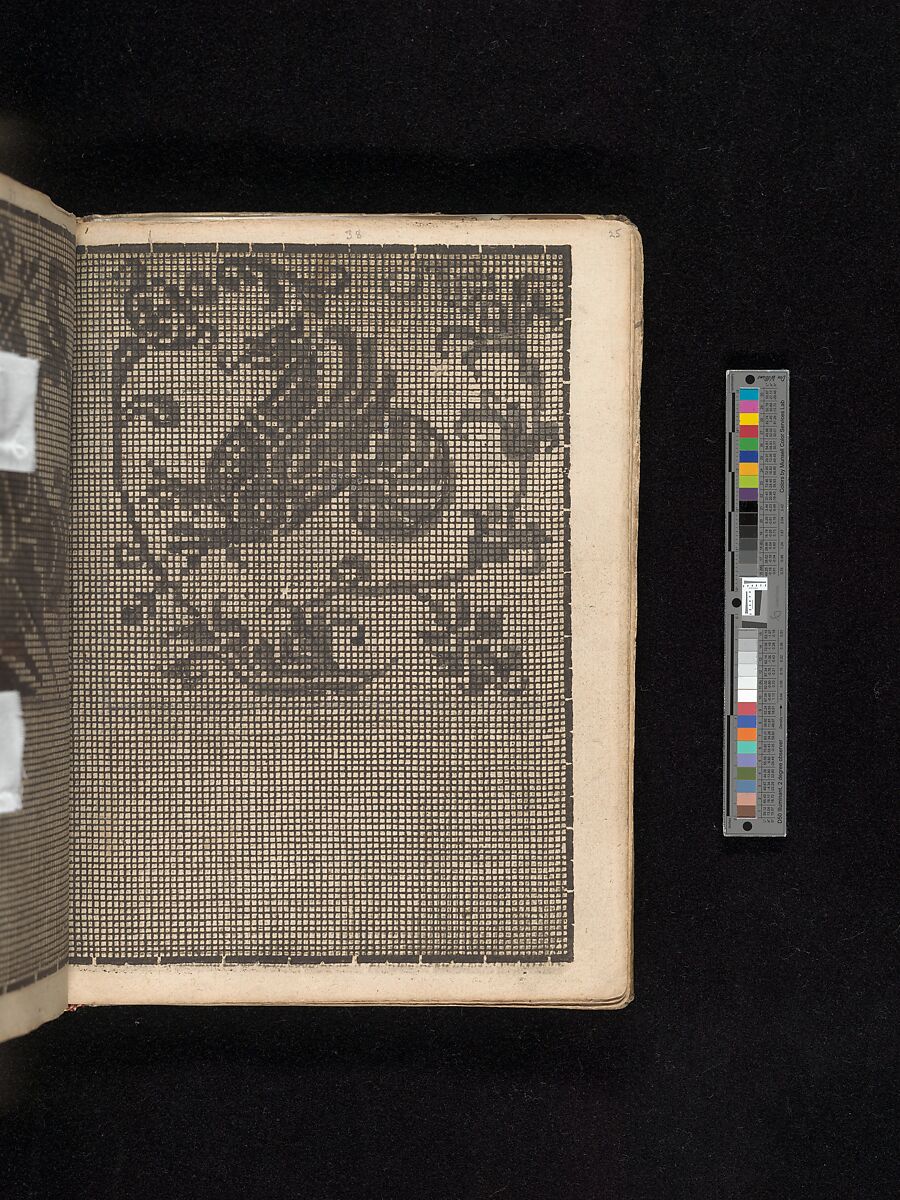 Manuscript album of designs for lace and embroidery, Anonymous, German, 16th century, Woodcut, ms