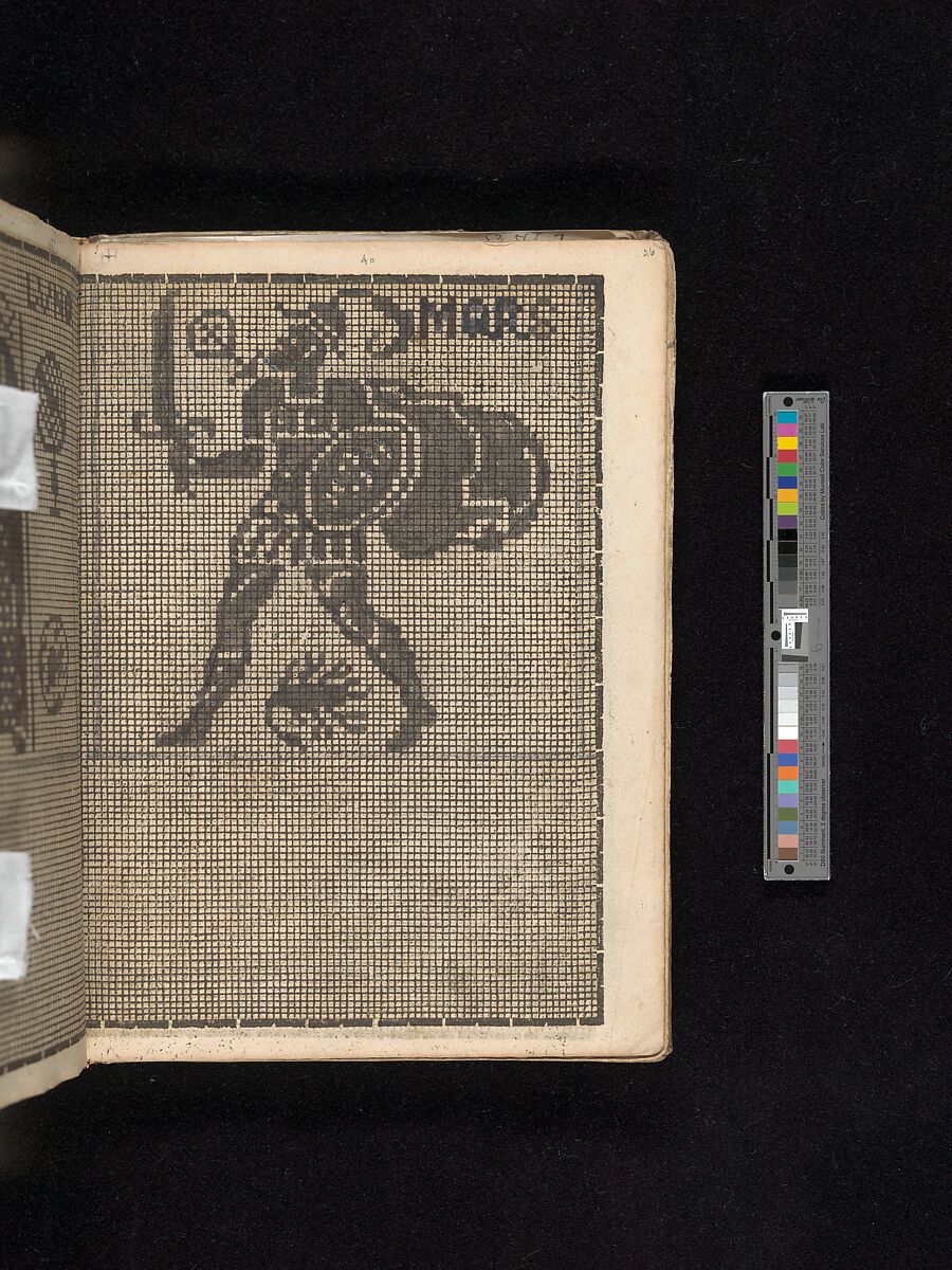 Manuscript album of designs for lace and embroidery, Anonymous, German, 16th century, Woodcut, ms