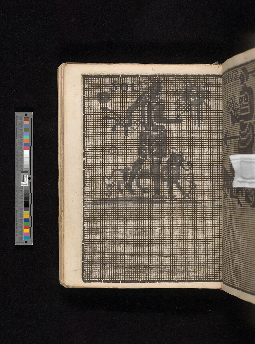 Manuscript album of designs for lace and embroidery, Anonymous, German, 16th century, Woodcut, ms