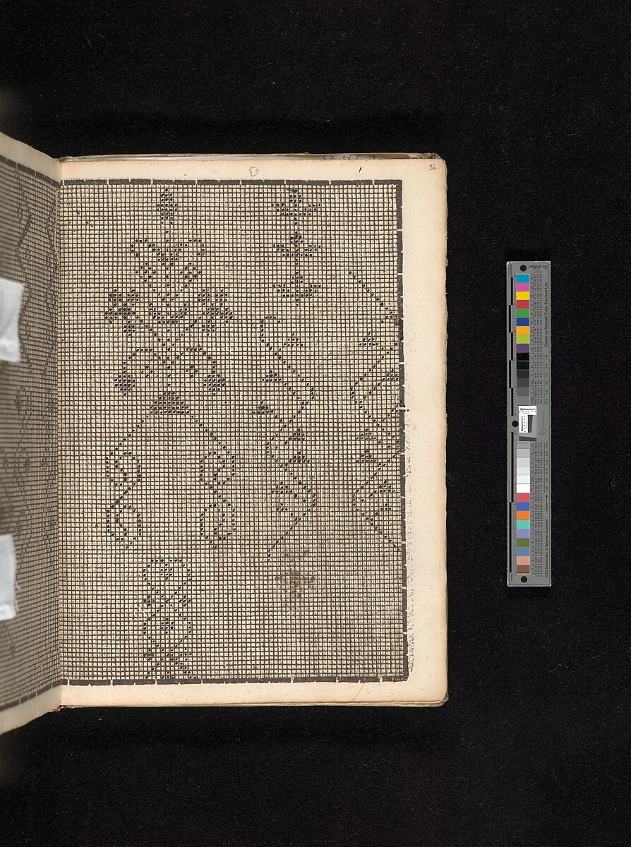 Manuscript album of designs for lace and embroidery, Anonymous, German, 16th century, Woodcut, ms