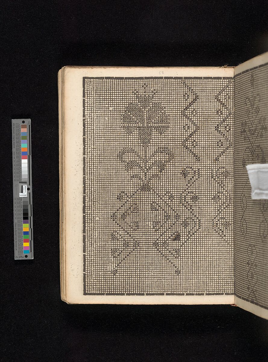 Manuscript album of designs for lace and embroidery, Anonymous, German, 16th century, Woodcut, ms