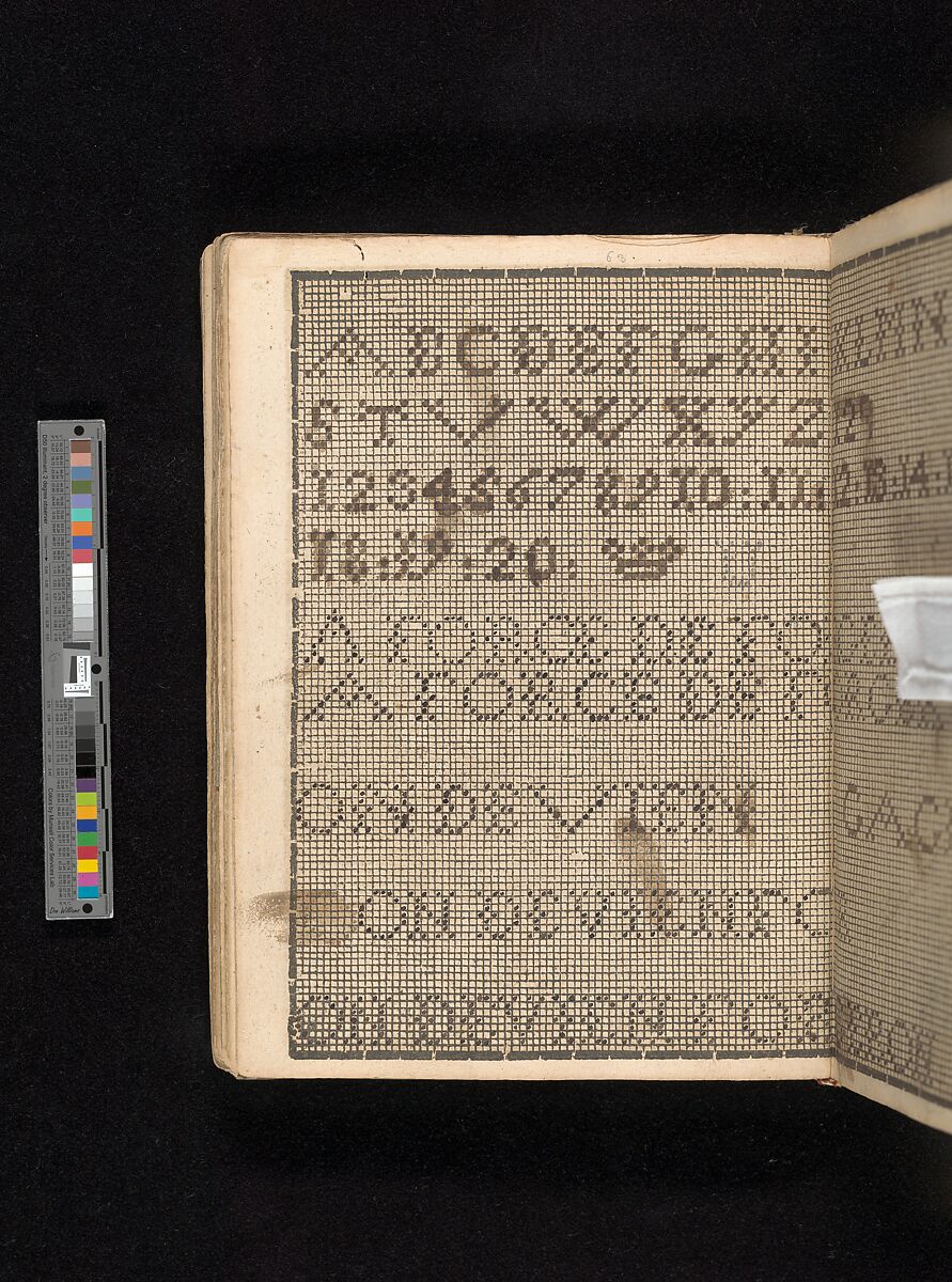 Manuscript album of designs for lace and embroidery, Anonymous, German, 16th century, Woodcut, ms