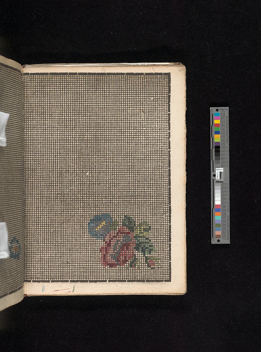 Manuscript album of designs for lace and embroidery, Anonymous, German, 16th century, Woodcut, ms