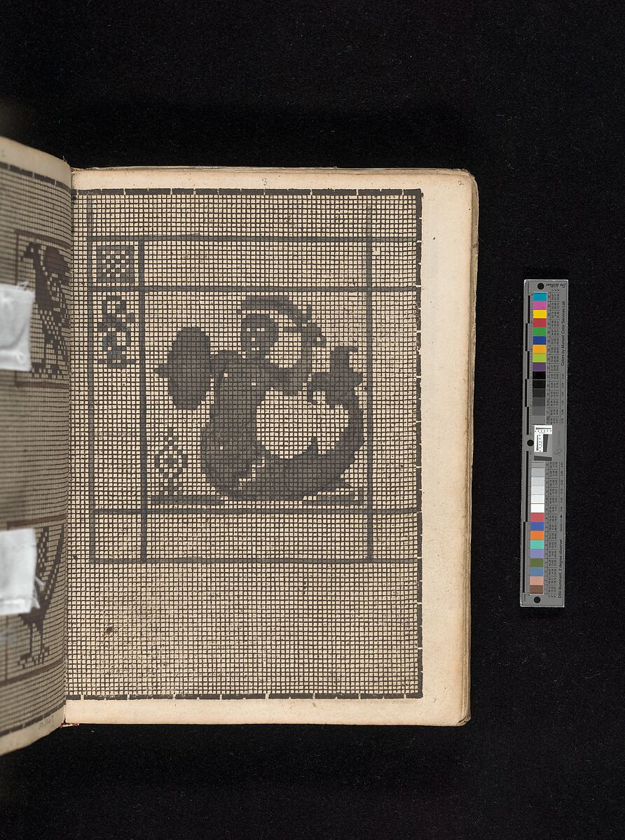 Manuscript album of designs for lace and embroidery, Anonymous, German, 16th century, Woodcut, ms