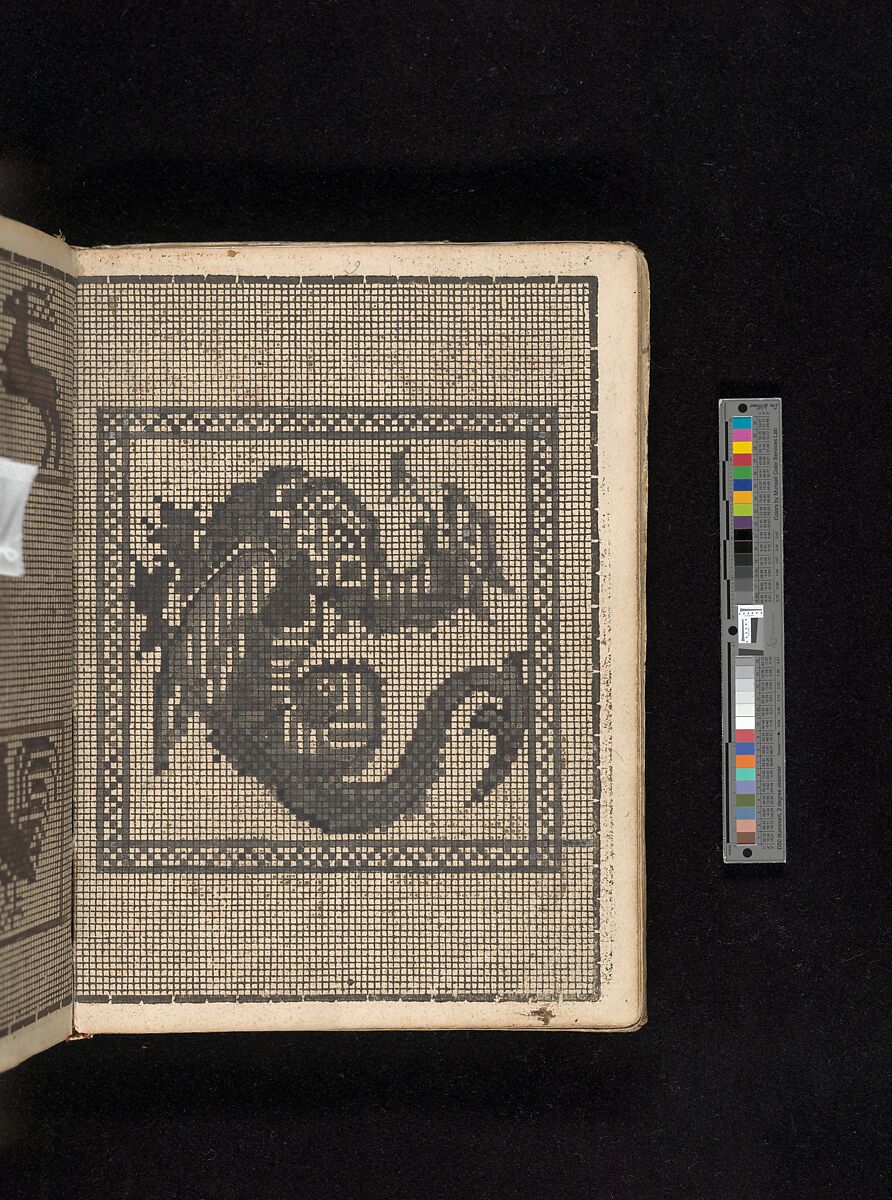 Manuscript album of designs for lace and embroidery, Anonymous, German, 16th century, Woodcut, ms