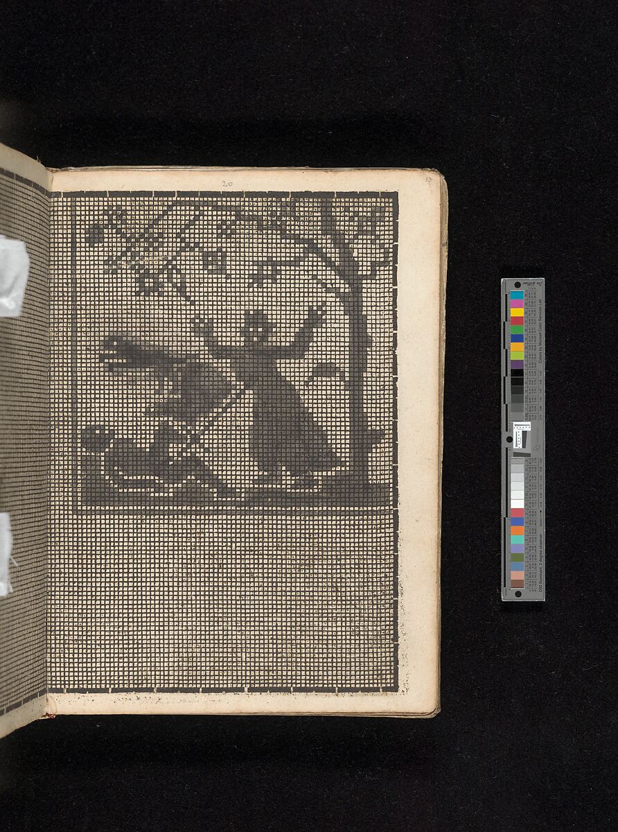 Manuscript album of designs for lace and embroidery, Anonymous, German, 16th century, Woodcut, ms