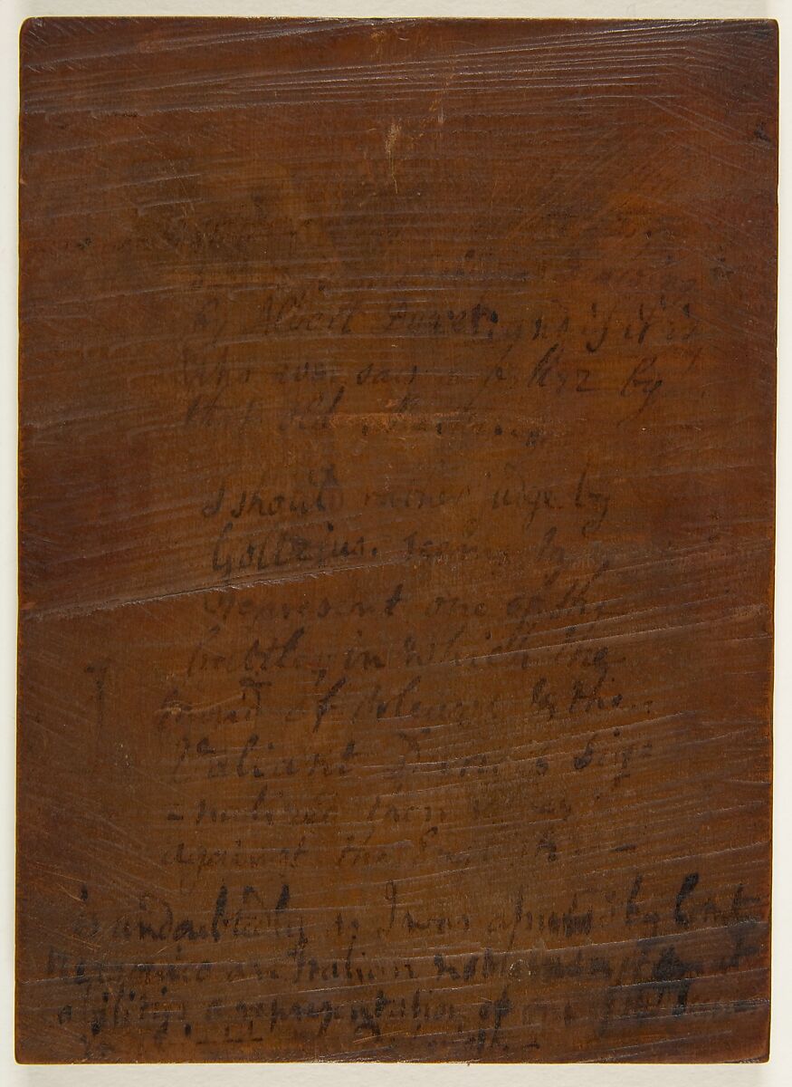 Battle Scene with the Emblems of the Farnese Family, Anonymous, Italian?, 16th century (near Francesco Salviati, 1510-1563), Pen and brown ink, brush and brown wash, on wood panel