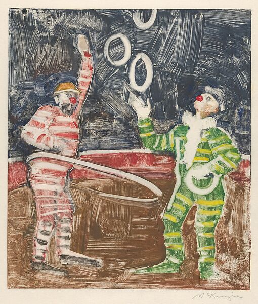 Circus, Mary Beth McKenzie (American, born Cleveland, Ohio, 1946), A suite of 13 monotypes