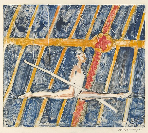 Circus, Mary Beth McKenzie (American, born Cleveland, Ohio, 1946), A suite of 13 monotypes