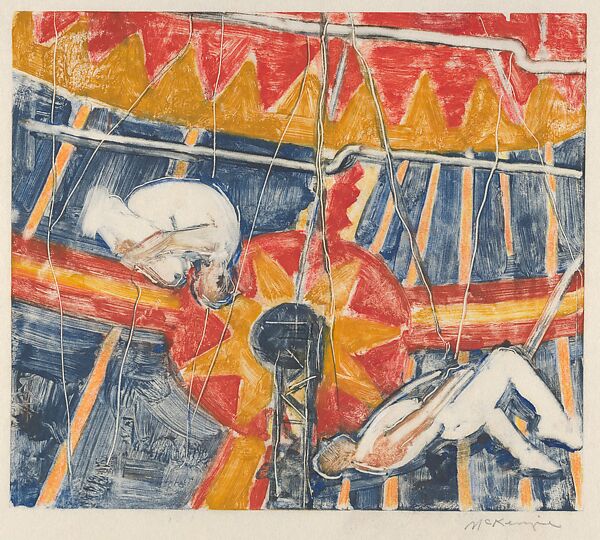 Circus, Mary Beth McKenzie (American, born Cleveland, Ohio, 1946), A suite of 13 monotypes 